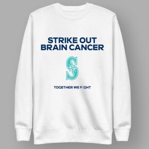 2025 Mariners Strike Out Brain Cancer T shirt Giveaway