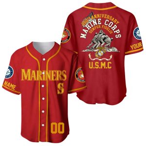 2025 Mariners USMC 250th Birthday Jersey