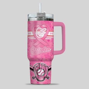 2025 Orioles Breast Cancer Awareness Stanley Tumbler