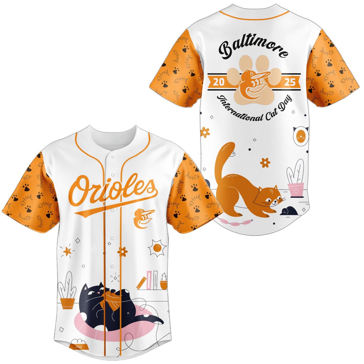 2025 Orioles International Cat Day Jersey 2025 Orioles International Cat Day Jersey