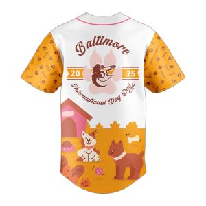 2025 Orioles International Dog Day Jersey