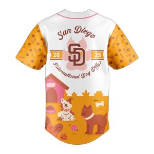 2025 Padres International Dog Day Jersey 2 2025 Padres International Dog Day Jersey