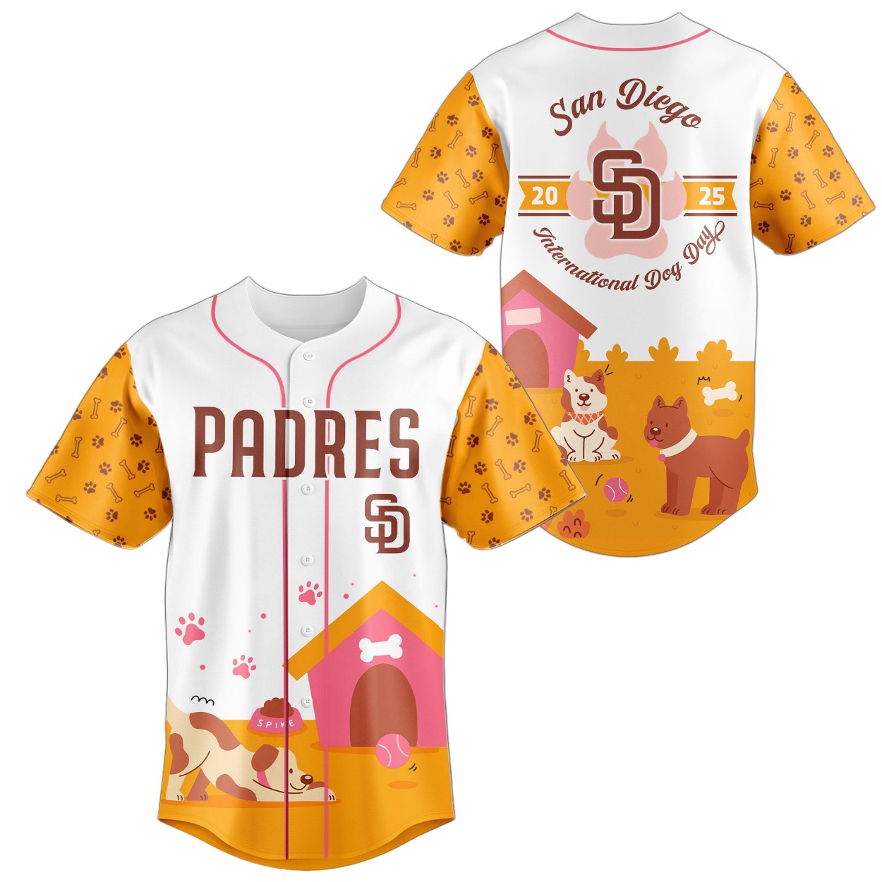 2025 Padres International Dog Day Jersey 2025 Padres International Dog Day Jersey