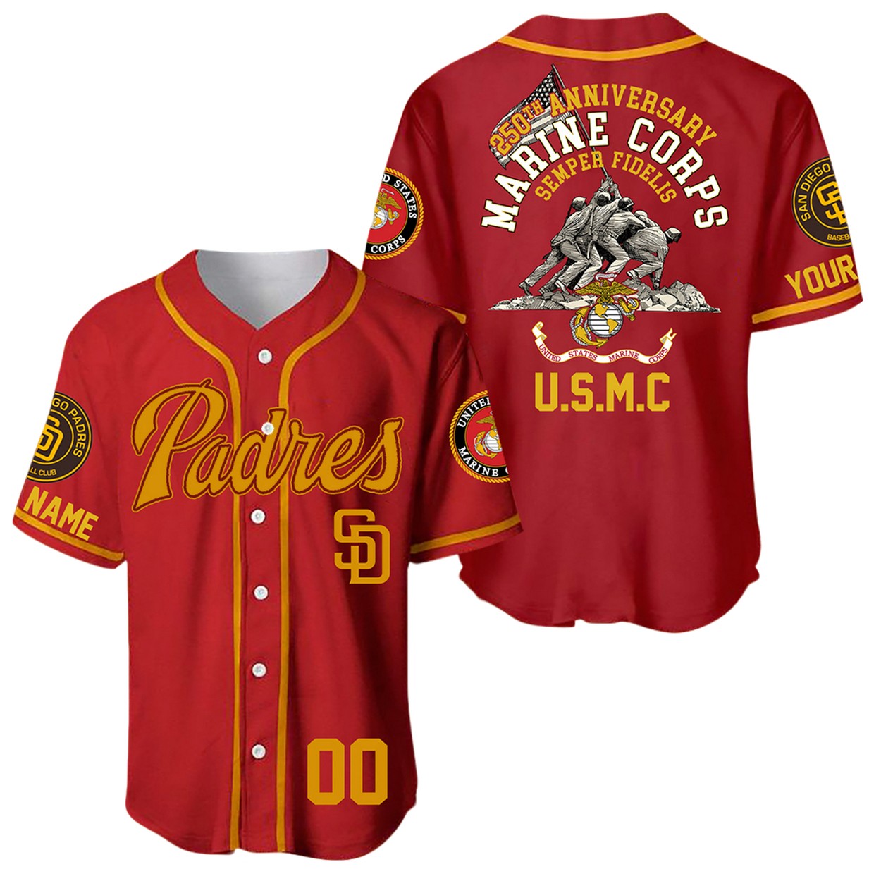 2025 Padres USMC 250th Birthday Jersey 2025 Padres USMC 250th Birthday Jersey