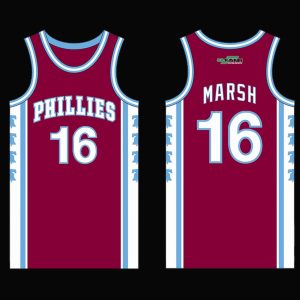 2025 Phillies Brandon Marsh Basketball Jersey Giveaway
