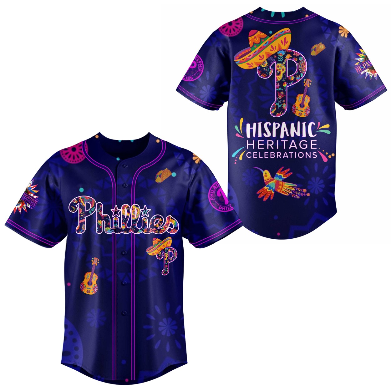2025 Phillies Hispanic Heritage Celebrations Jersey - Icestork