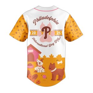 2025 Phillies International Dog Day Jersey