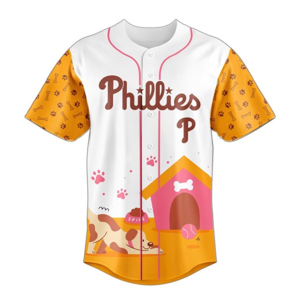 2025 Phillies International Dog Day Jersey