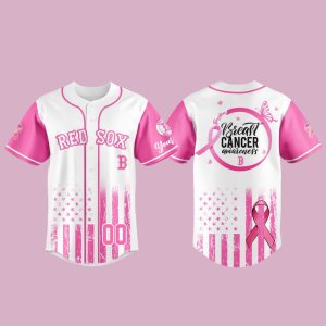 2025 Red Sox x Breast Cancer Awareness Jersey