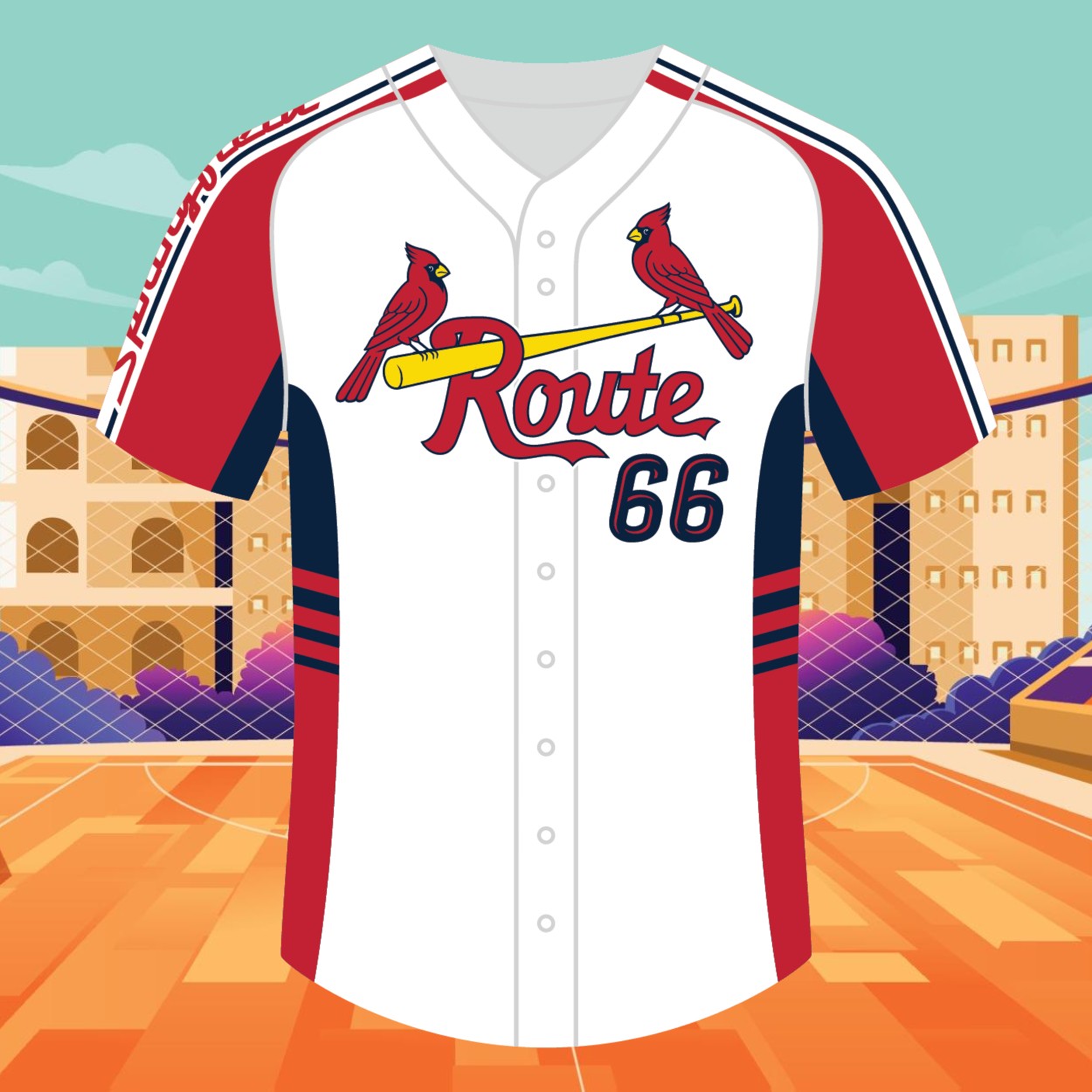 2025 Springfield Cardinals Route 66 Jersey Giveaway 2025 Springfield Cardinals Route 66 Jersey Giveaway