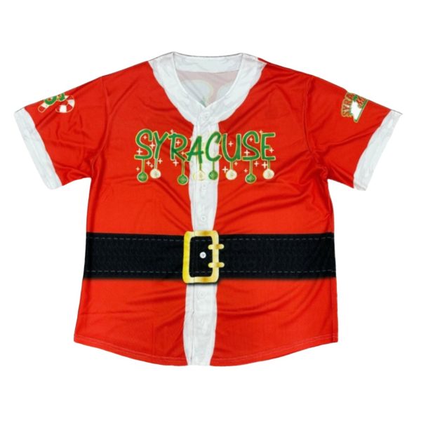 2025 Syracuse Mets Christmas In July Jersey Giveaway