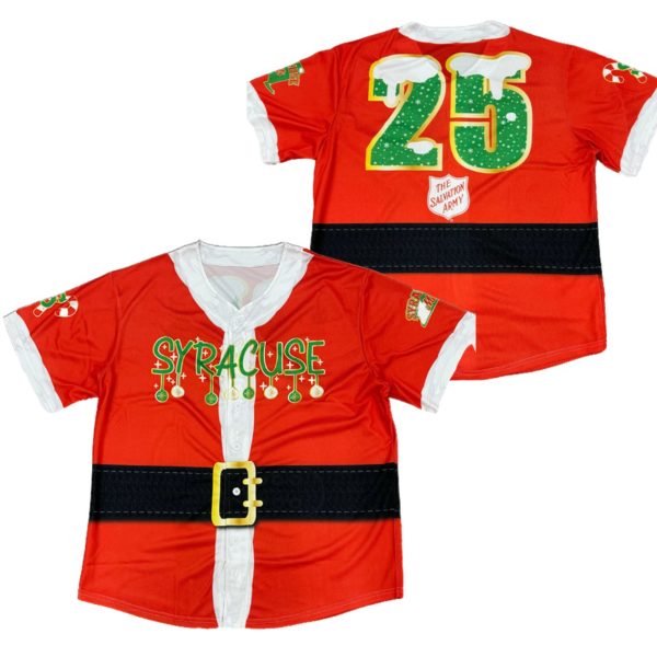 2025 Syracuse Mets Christmas In July Jersey Giveaway