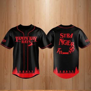 2025 TB Rays Stranger Things Limited Edition Jersey
