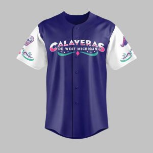 2025 West Michigan Whitecaps Las Calaveras Replica Jersey
