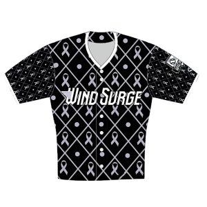 2025 Wichita Wind Surge Cancer Awareness Night Jersey Giveaway