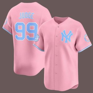 2025 Yankees Bubblegum Pink Limited Edition Jersey