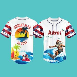 Astros Christmas July Santa 2025 Jersey
