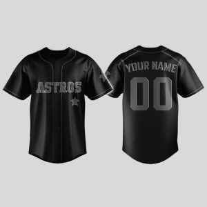 Astros x Black Lights Out Limited Edition Jersey 2025