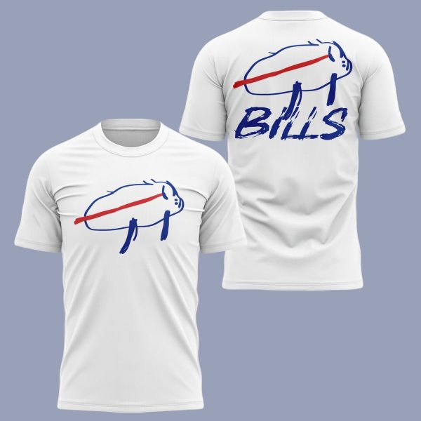 2025 Bills Josh Allen Charging Potato T-shirt
