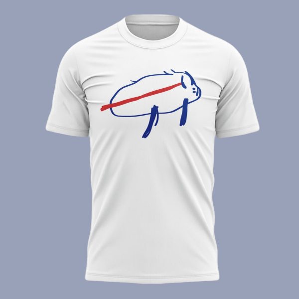 2025 Bills Josh Allen Charging Potato T-shirt