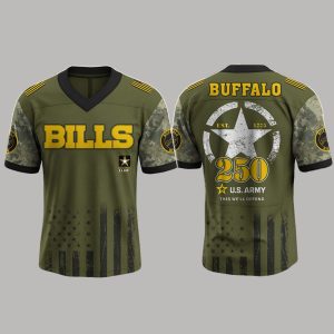 Bills x US ARMY 250th Birthday Jersey