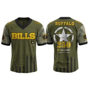 Bills x US ARMY 250th Birthday Jersey
