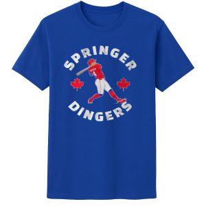 Blue Jays George Springer Dingers Canada Day Shirt