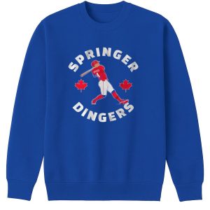 Blue Jays George Springer Dingers Canada Day Shirt