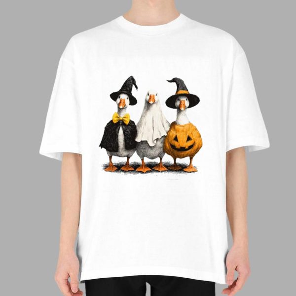 Boo Ghost Goose Halloween Shirt
