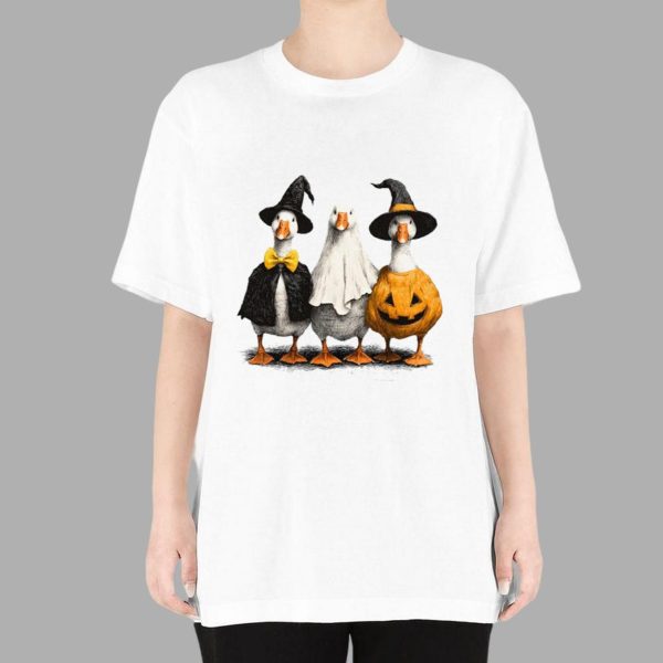 Boo Ghost Goose Halloween Shirt