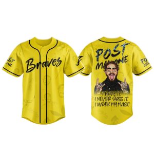 Braves x Post Malone Tour Jersey 2025