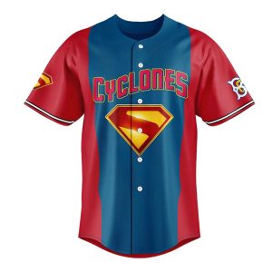Brooklyn Cyclones x Superman Night Baseball Jersey 2025