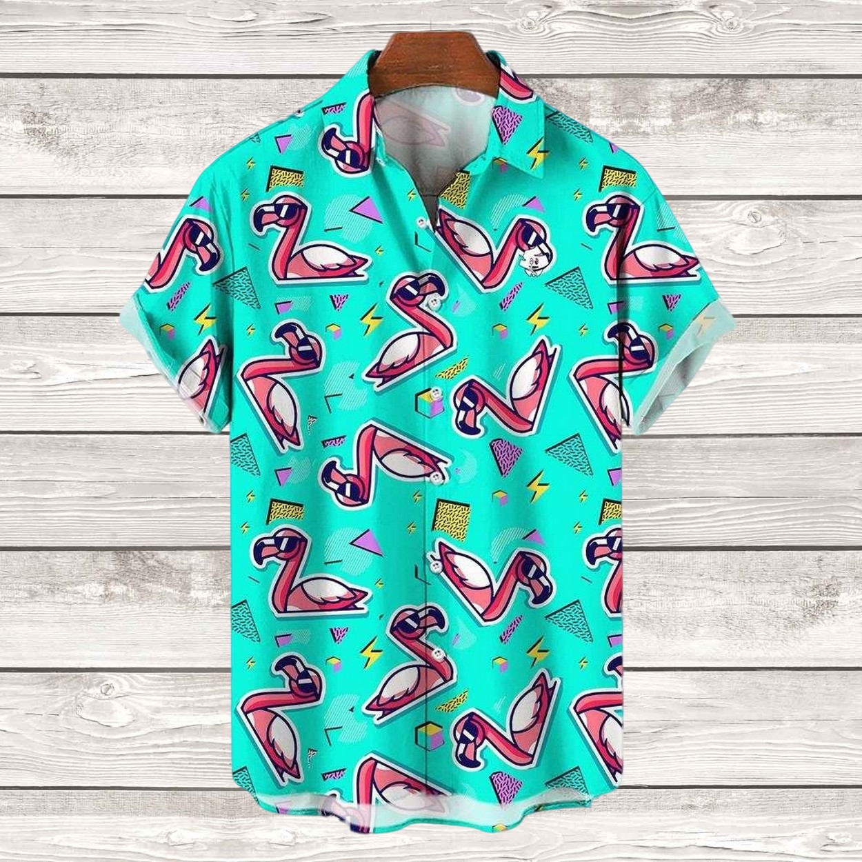 David Croft Flamingo Hawaiian Shirt David Croft Flamingo Hawaiian Shirt