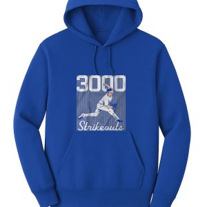 Dodgers Clayton Kershaw 3000 K's Shirt