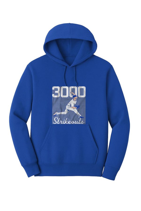 Dodgers Clayton Kershaw 3000 K’s Shirt