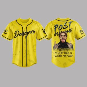 Dodgers x Post Malone Tour Jersey 2025