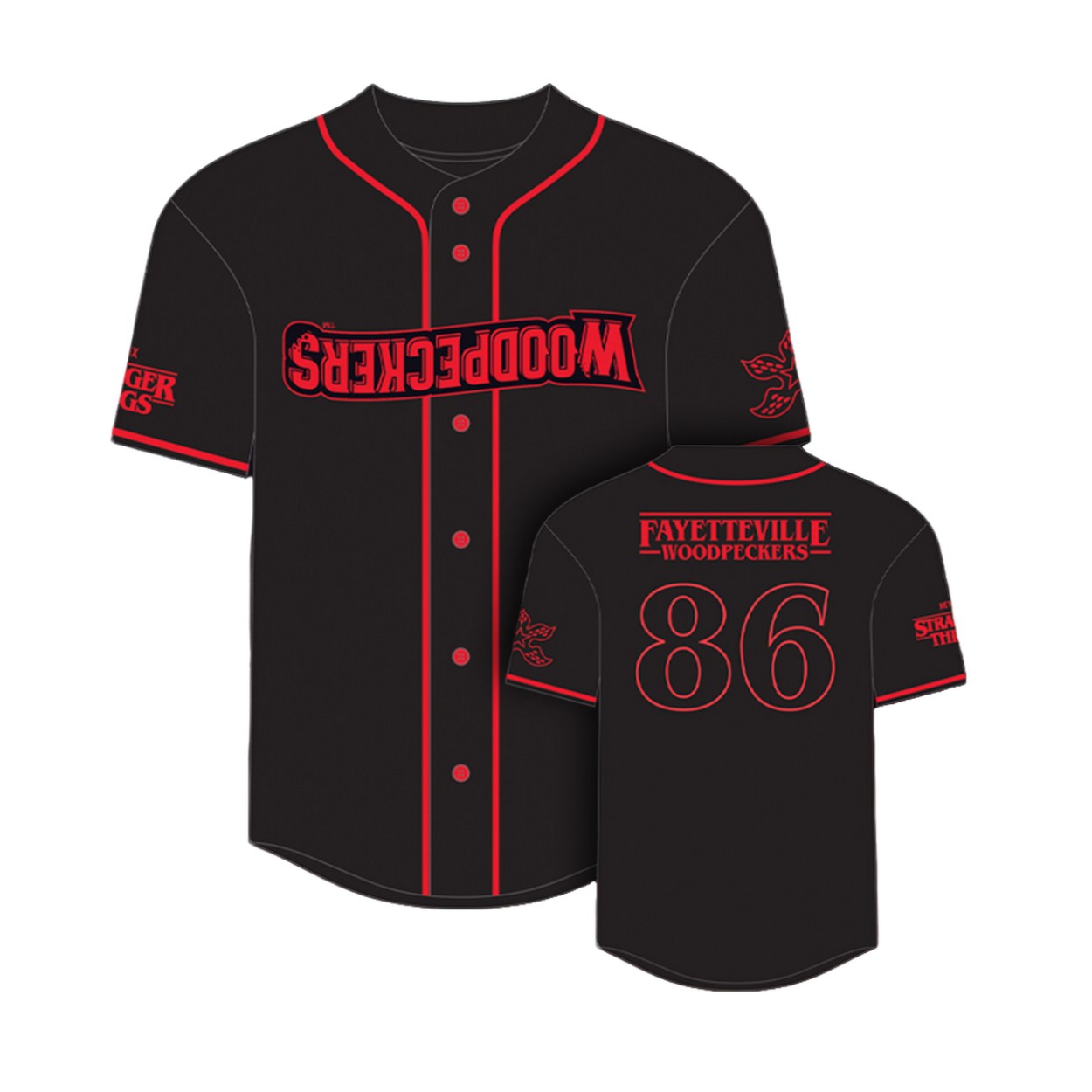 2025 Fayetteville Woodpeckers Stranger Things Jersey Giveaway 2025 Fayetteville Woodpeckers Stranger Things Jersey Giveaway