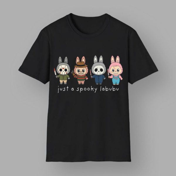 Freddy Jason Michael Chucky Just A Spooky Labubu Halloween Shirt