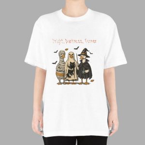 Fright Darkness Terror Subtle FDT Goose Halloween Shirt