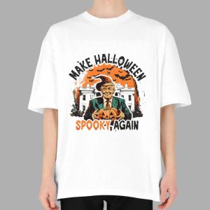 Funny Trump Make Halloween Spooky Again Shirt
