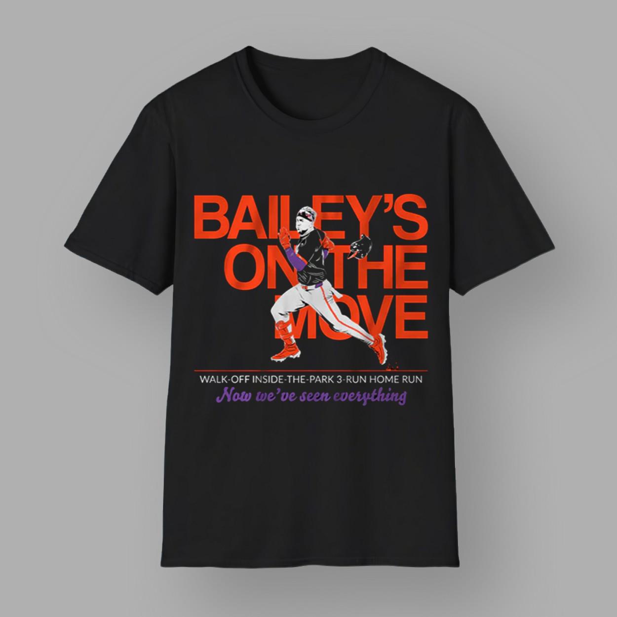 Giants Patrick Bailey Inside the Park Walk Off Shirt Giants Patrick Bailey Inside the Park Walk Off Shirt