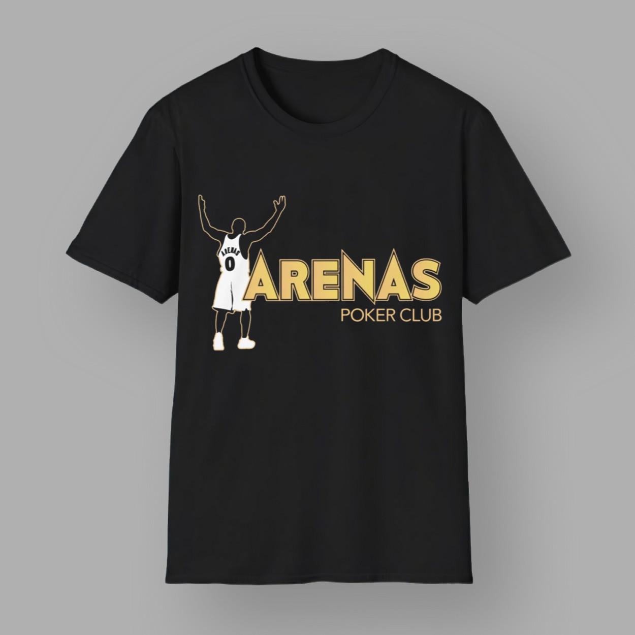 Gilbert Arenas Poker Club T shirt Gilbert Arenas Poker Club T shirt