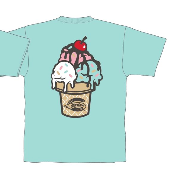 Greenville Drive Baseballism Youth Ice Cream T-Shirt