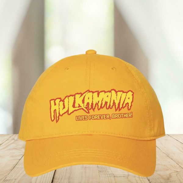Hulk Hogan Hulkamania Lives Forever Hat