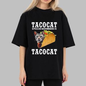Joe Burrow Cincinnati Bengals Tacocat Spelled Backwards Is Tacocat Shirt