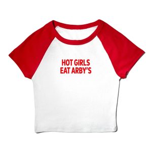 Lexie Hull Hot Girls Eat Arby's Crop Top