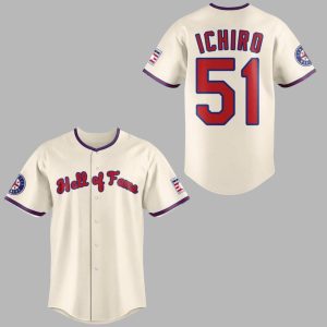 Limited Edition ICHIRO x Hall Of Fame 2025 Jersey