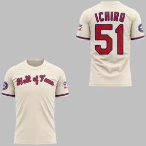 Limited Edition ICHIRO x Hall Of Fame 2025 T-shirt