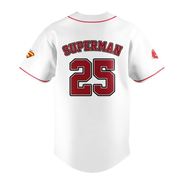 Limited Edition Red Sox Superman Night Metropolis Meteors Jersey