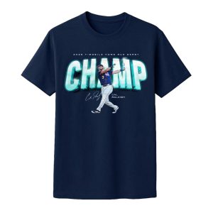 Limited edition Cal Raleigh Home Run Derby Champ T shirt Giveaway